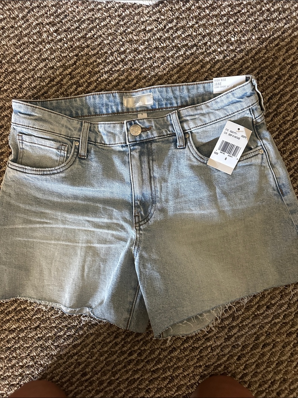 Kut from the Kloth Light Blue Denim Cutoff Shorts